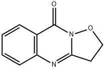 2,3-ジヒドロ-9H-イソオキサゾロ[3,2-b]キナゾリン-9-オン 化学構造式