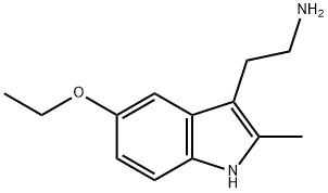 1H-Indole-3-ethanamine,5-ethoxy-2-methyl-(9CI) 结构式