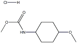 Methyl cis-4-Methoxy-cyclohexanc-1-aMinocarboxylate hydrochloride Structure
