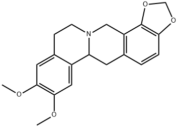 四氢表小檗碱,38853-67-7,结构式