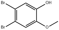 4,5-dibromo-2-methoxyphenol Structure
