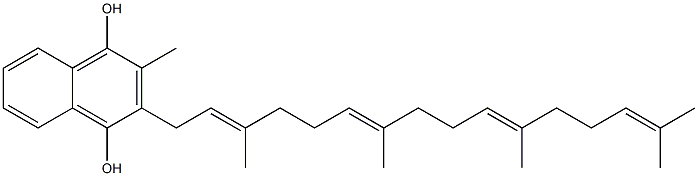 menahydroquinone-4 结构式