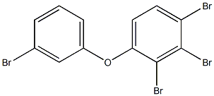 diphenyl ether, tetrabromo derivative Structure