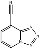8-氰基[1,5-A]吡啶并四氮唑, 40306-97-6, 结构式