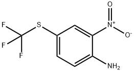 2-硝基-4-三氟甲硫基苯胺, 404-74-0, 结构式