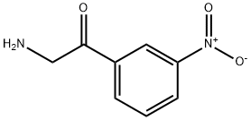 α-Amino-3'-nitroacetophenone 结构式