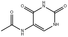 N-(2,4-dioxo-1,2,3,4-tetrahydro-pyrimidin-5-yl)-acetamide 结构式