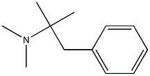N,N-dimethylphentermine 结构式