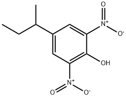 4-sec-Butyl-2,6-dinitrophenol Structure