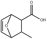 7-Oxabicyclo[2.2.1]hept-5-ene-2-carboxylicacid,3-methyl-(9CI) Structure