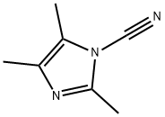 1H-Imidazole-1-carbonitrile,2,4,5-trimethyl-(9CI) 结构式