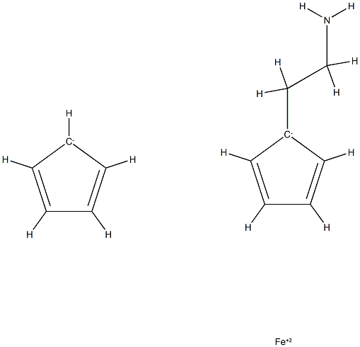 2-ferrocenylethylamine, 41312-65-6, 结构式