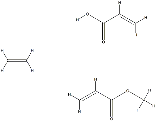 POLY(ETHYLENE-CO-METHYL ACRYLATE-CO-ACRY LIC ACID), 18 WT. % ME ACRYLATE|2-丙烯酸与乙烯和2-丙烯酸甲酯的聚合物