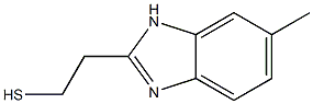 1H-Benzimidazole-2-ethanethiol,5-methyl-(9CI) Struktur