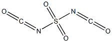 sulphonyl diisocyanate  Struktur