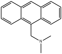 9-(N,N-diMethylaMinoMethyl)anthracene 结构式