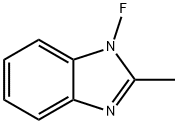 1H-Benzimidazole,1-fluoro-2-methyl-(9CI) Struktur