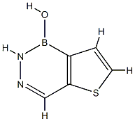 1,2-Dihydrothieno[3,2-d][1,2,3]diazaborin-1-ol Structure