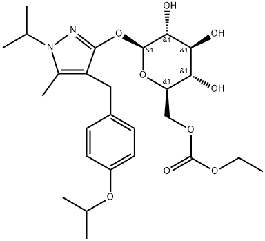 ReMogliflozin etabonate Structure