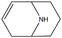 9-アザビシクロ[3.3.1]ノナ-2-エン 化学構造式