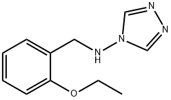 4H-1,2,4-Triazol-4-amine,N-[(2-ethoxyphenyl)methyl]-(9CI) Struktur