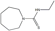 1H-Azepine-1-carbothioamide,N-ethylhexahydro-(9CI) Struktur