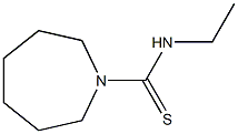 1H-Azepine-1-carbothioamide,N-ethylhexahydro-(9CI) Structure