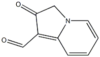 1-Indolizinecarboxaldehyde,2,3-dihydro-2-oxo-(9CI) Structure