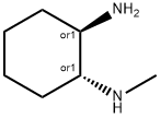 1,2-Cyclohexanediamine,N-methyl-,(1R,2R)-rel-(9CI) Structure
