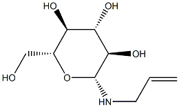 ba-D-Glucopyranosylamine, N-2-propenyl- (9CI),464878-26-0,结构式