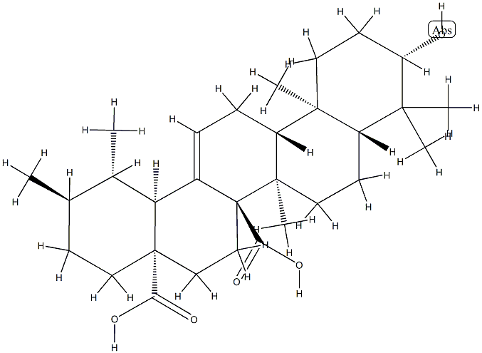 QUINOVIC ACID 结构式