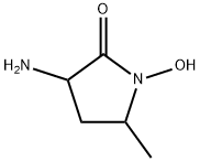 2-Pyrrolidinone,3-amino-1-hydroxy-5-methyl-(7CI,8CI) Struktur