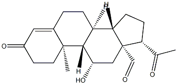 21-deoxyaldosterone 结构式