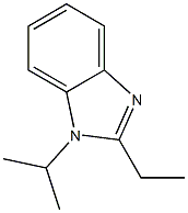 1H-Benzimidazole,2-ethyl-1-(1-methylethyl)-(9CI) Struktur