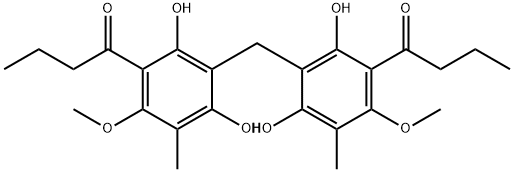 伪绵马素,478-28-4,结构式