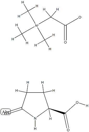 5-氧代-L-脯氨酸与甜菜碱的化合物 结构式