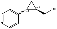 Cyclopropanemethanol, 2-(4-pyridinyl)-, (1R,2R)-rel- (9CI)|