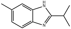 1H-Benzimidazole,5-methyl-2-(1-methylethyl)-(9CI) Struktur