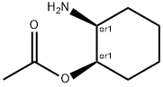 Cyclohexanol,2-amino-,acetate(ester),(1R,2S)-rel-(9CI) Structure