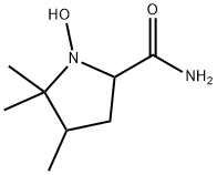 2-Pyrrolidinecarboxamide,1-hydroxy-4,5,5-trimethyl-(7CI,8CI) Struktur