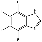 1H-Benzimidazole,4,5,6,7-tetrafluoro-(9CI) Struktur