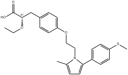 Saroglitazar Structure