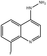 8-Fluoro-4-hydrazineoquinoline Structure