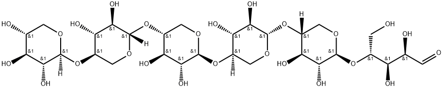 キシロヘキサオース 化学構造式
