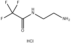 N-(2-氨基乙基)-2,2,2-三氟乙酰胺盐酸盐, 496946-73-7, 结构式