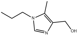 1H-Imidazole-4-methanol,5-methyl-1-propyl-(9CI) Structure