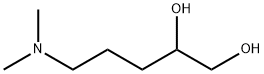 1,2-Pentanediol,5-(dimethylamino)-(9CI) Struktur