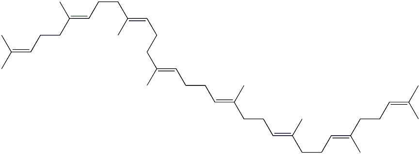 7,7',8,8',11,11',12,12',15,15'-Decahydro-ψ,ψ-carotene Structure