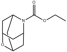 2-Oxa-6-azatricyclo[3.3.1.13,7]decane-6-carboxylic acid ethyl ester Structure