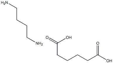 HEXANEDIOICACIDPOLYMERWITH1,4-DIBUTANEDIAMINE, 50327-77-0, 结构式